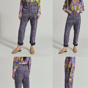 Rachel Comey Lavender Acid Wash Barrie Pants